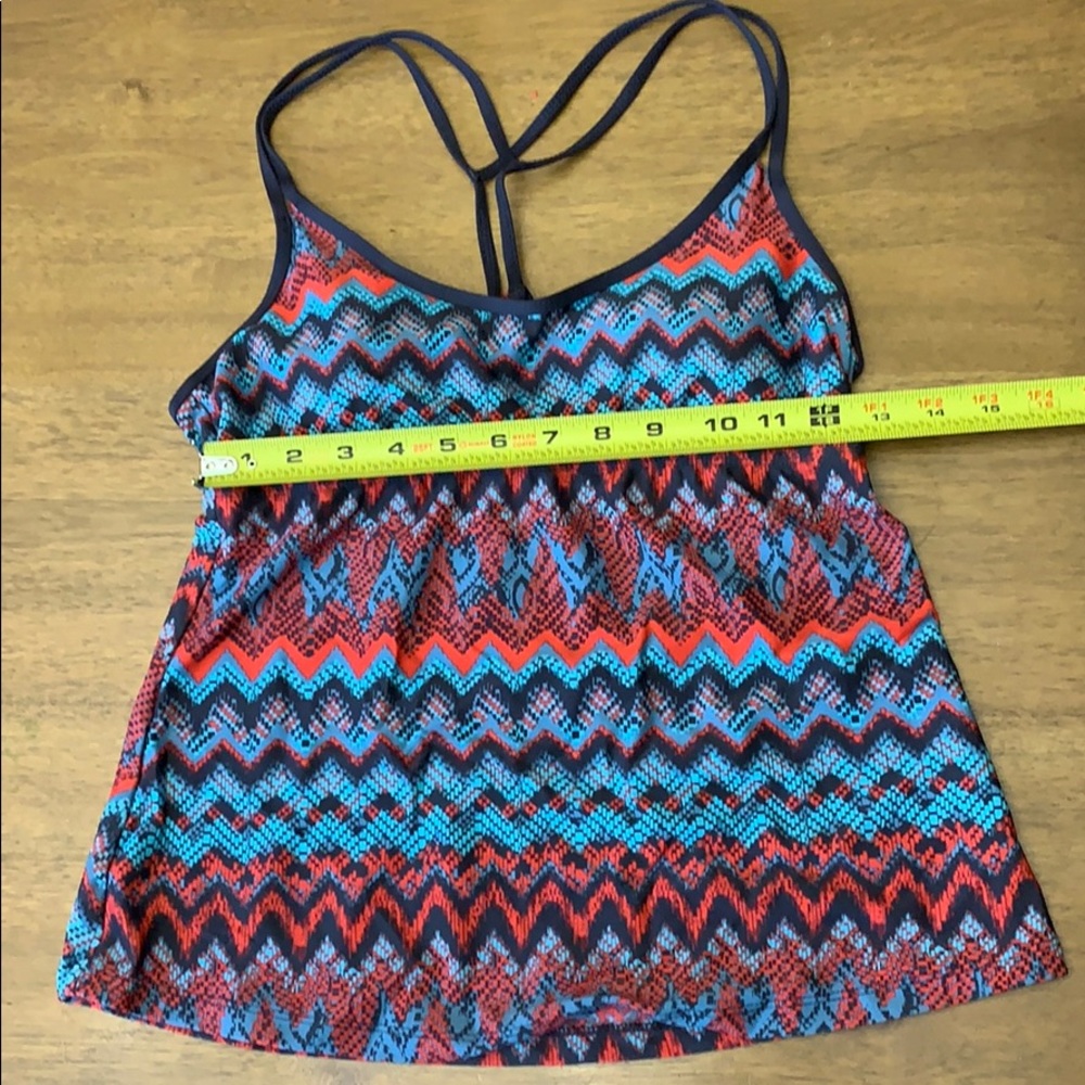🌊NWT Mossimo Slate Multi Racerback Tankini🌊 - Picture 2 of 8